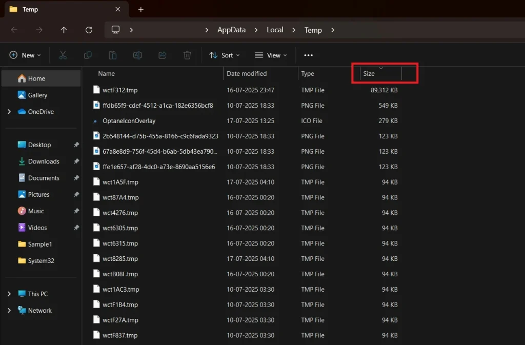 Hướng dẫn khắc phục lỗi đầy dung lượng ổ cứng do thư mục Temp 16 loi day dung luong o cung do thu muc Temp 7