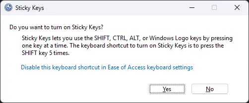 Top 12 phím tự hủy trên Windows mà bạn có thể vô tình nhấn phải! 12 12 phim tu huy tren Windows 3