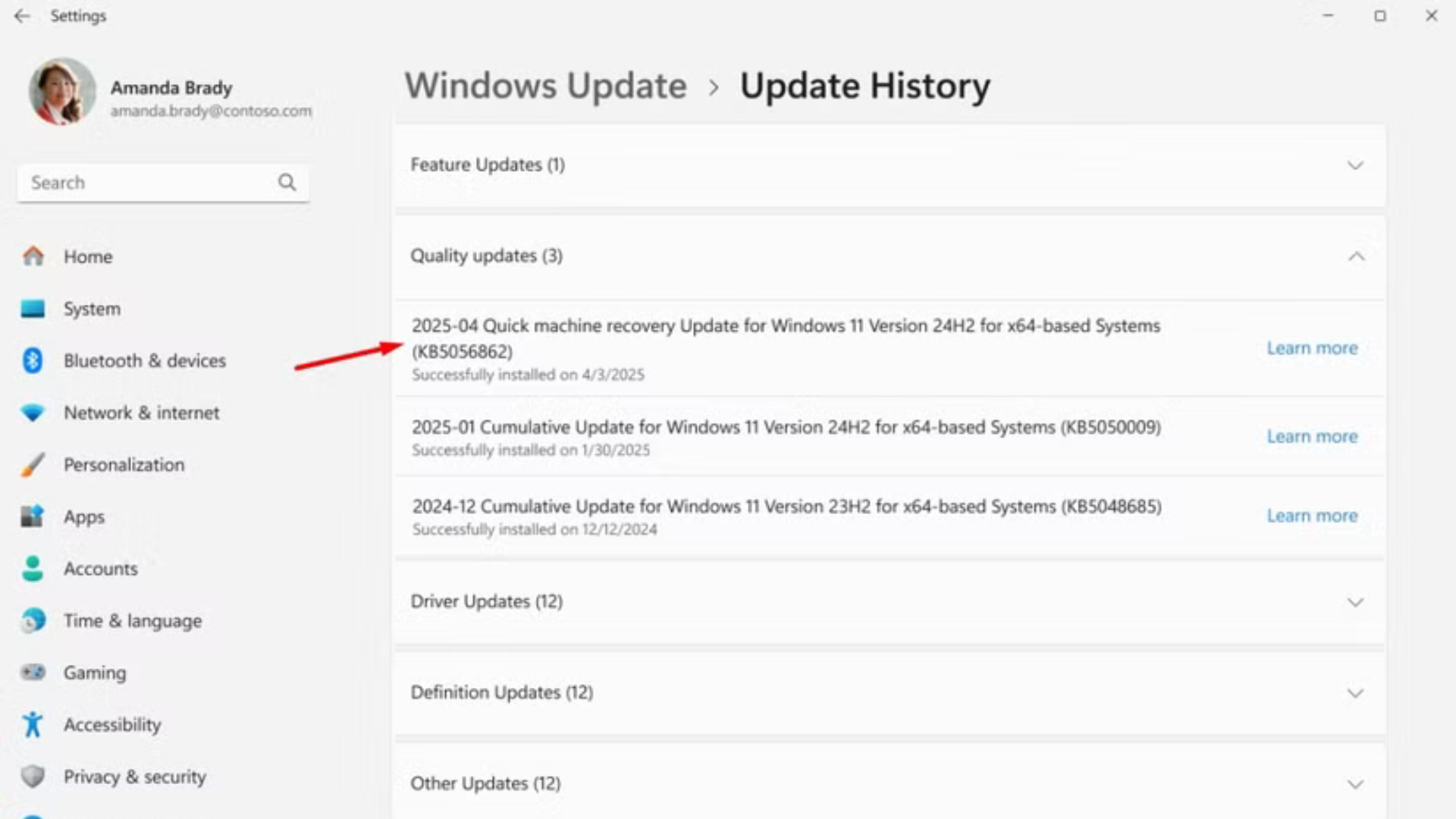 Khôi phục Windows 11 nhanh chóng sau lỗi khởi động với tính năng mới Quick Machine Recovery 7 4