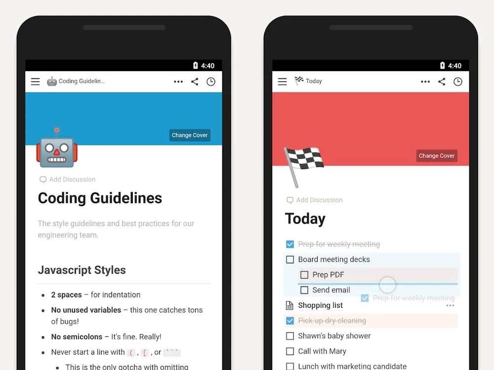 Top 15 ứng dụng ghi chú tốt nhất năm 2025 21 5 5