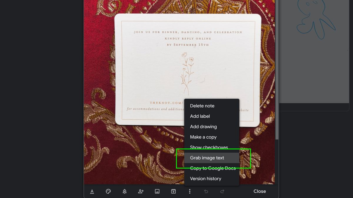 5 meo de lam viec hieu qua hon tren Google Keep 3