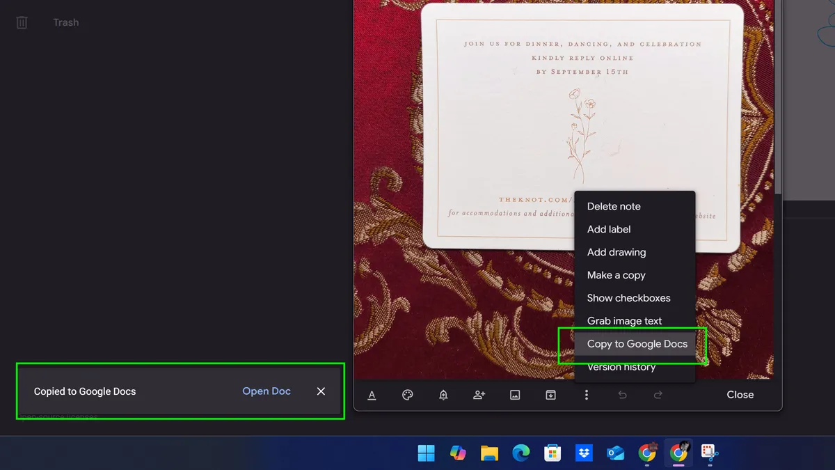 5 meo de lam viec hieu qua hon tren Google Keep 5
