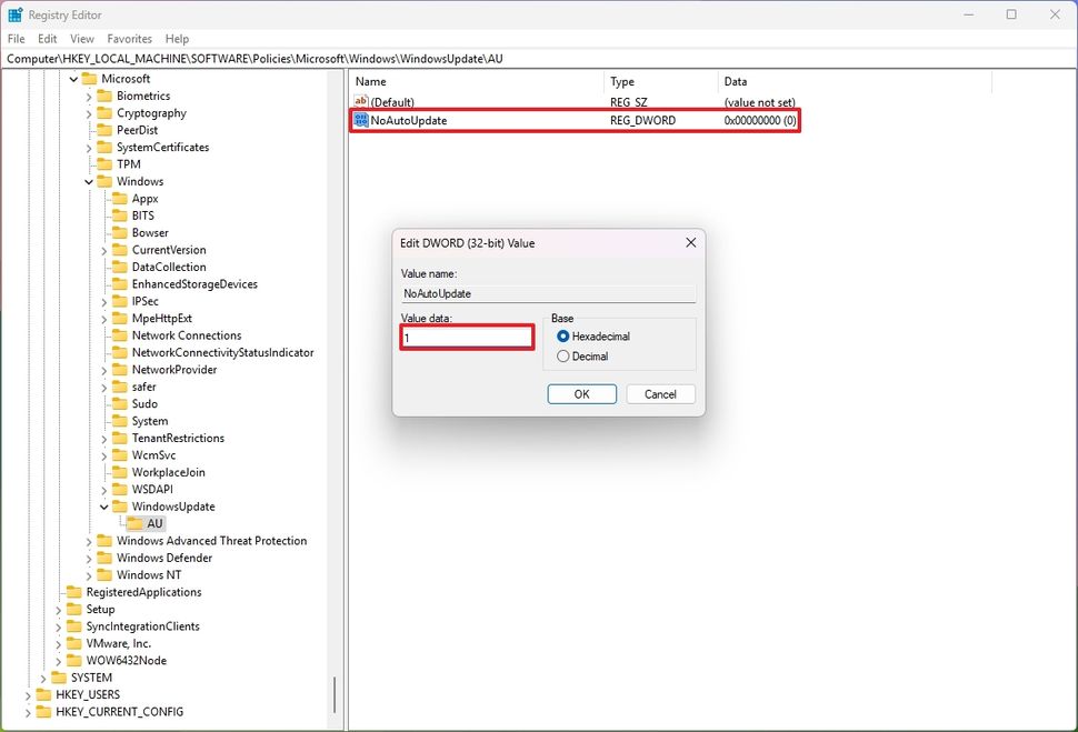 6 dieu chinh Registry 24