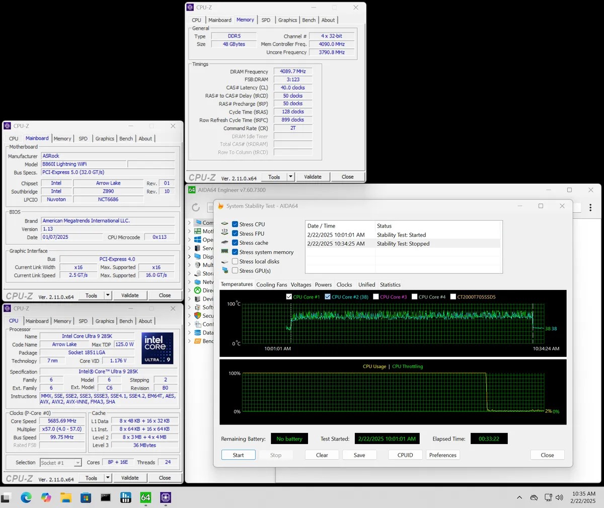 Đánh giá bo mạch chủ ASRock Phantom Gaming B860I Lightning Wi-Fi: Sức mạnh ẩn sau thiết kế nhỏ nhắn 53 ASRock Phantom Gaming B860I Lightning Wi Fi 5