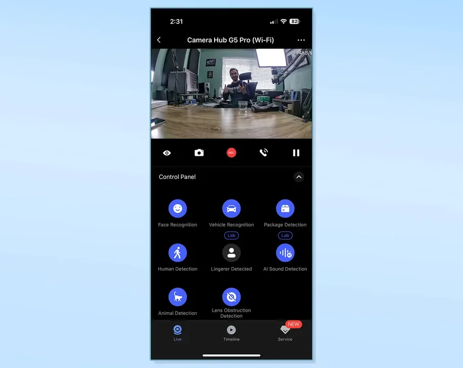 Đánh giá Aqara Camera Hub G5 Pro: Sự kết hợp hoàn hảo giữa Camera an ninh và Smart Home Hub 19 Aqara Camera Hub G5 Pro 6 e1754547447455