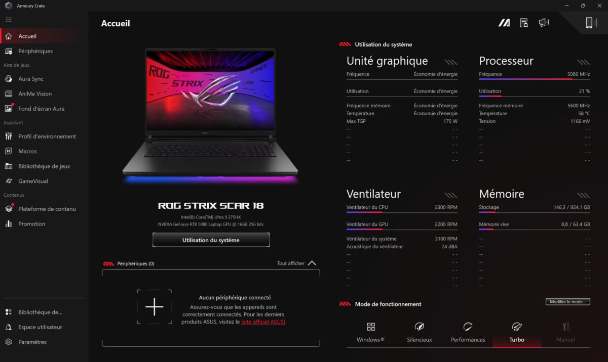 Asus ROG Strix SCAR 18 G835 2025 10