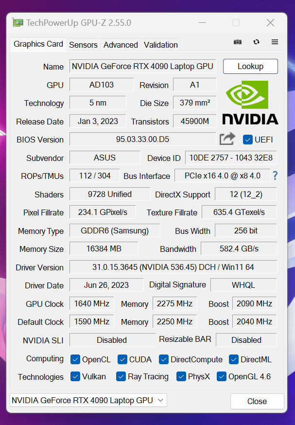 Asus ROG Strix Scar 17 X3D G733PYV 2