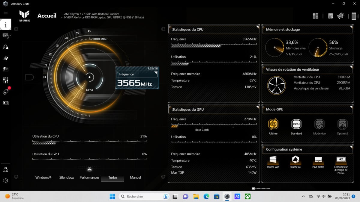 Asus TUF Gaming A15 TUF507N 11
