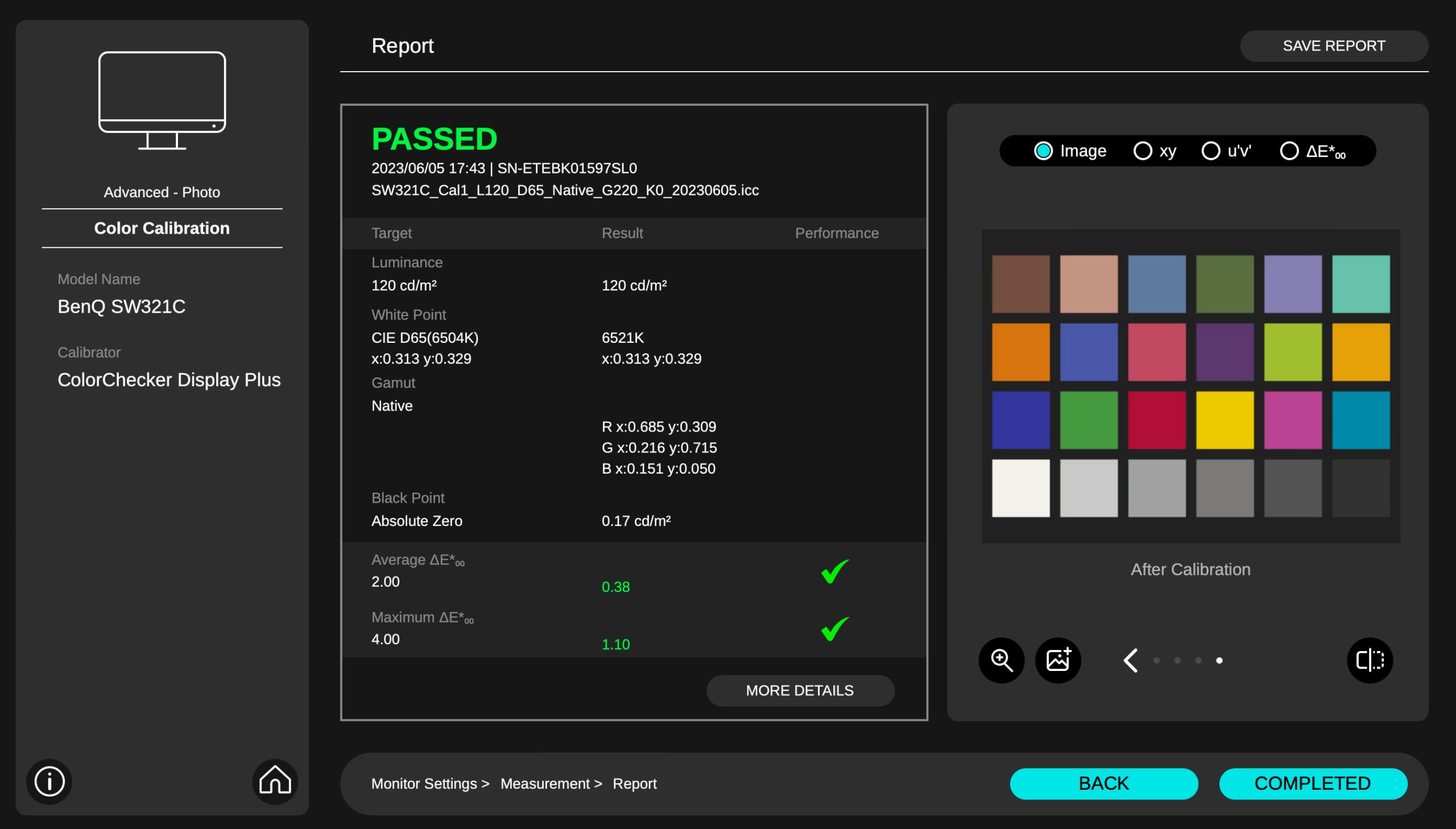 BenQ Palette Master Ultimate 3