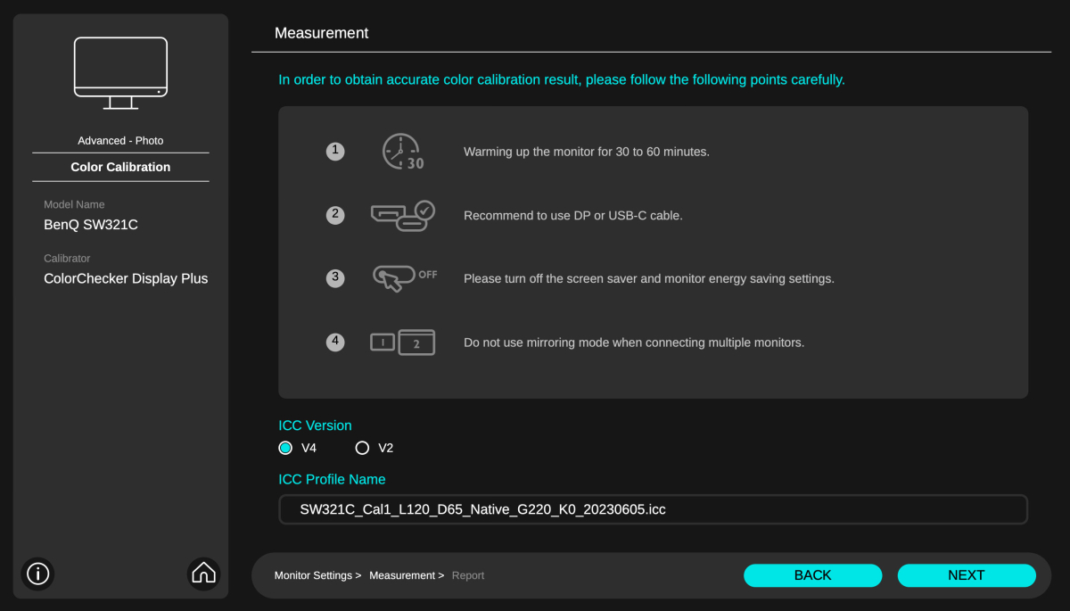 BenQ Palette Master Ultimate 4