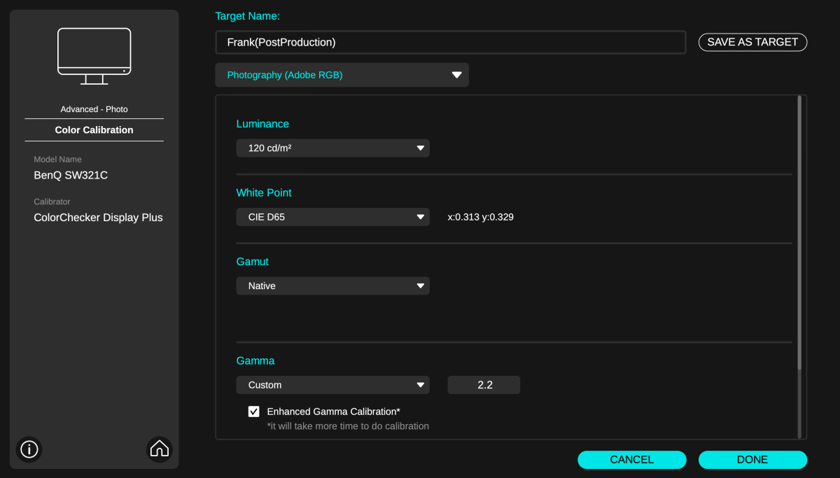 BenQ Palette Master Ultimate 5