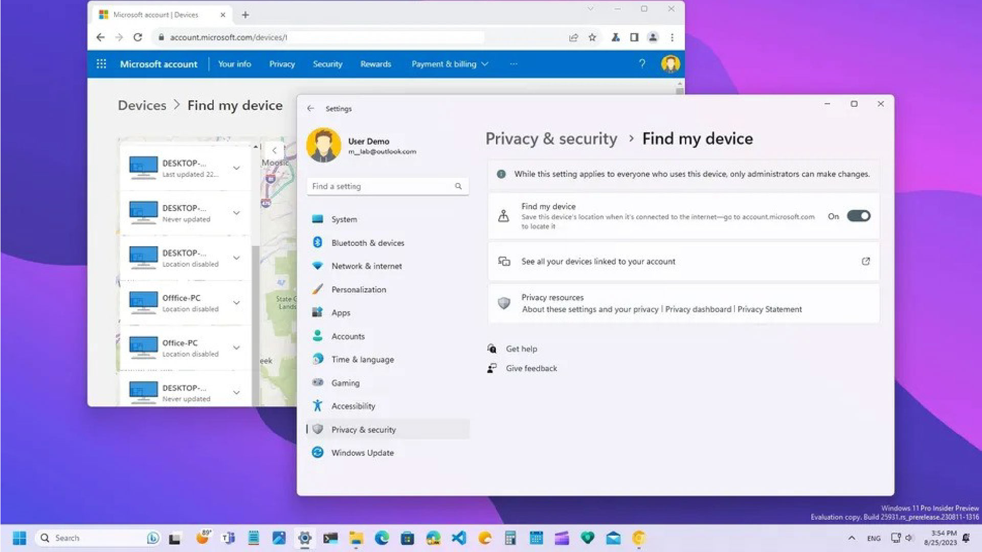 Cách bật tính năng Tìm thiết bị của tôi "Find My Device" trên Windows 11 1 Cach bat tinh nang Tim thiet bi cua toi tren Windows 11 01
