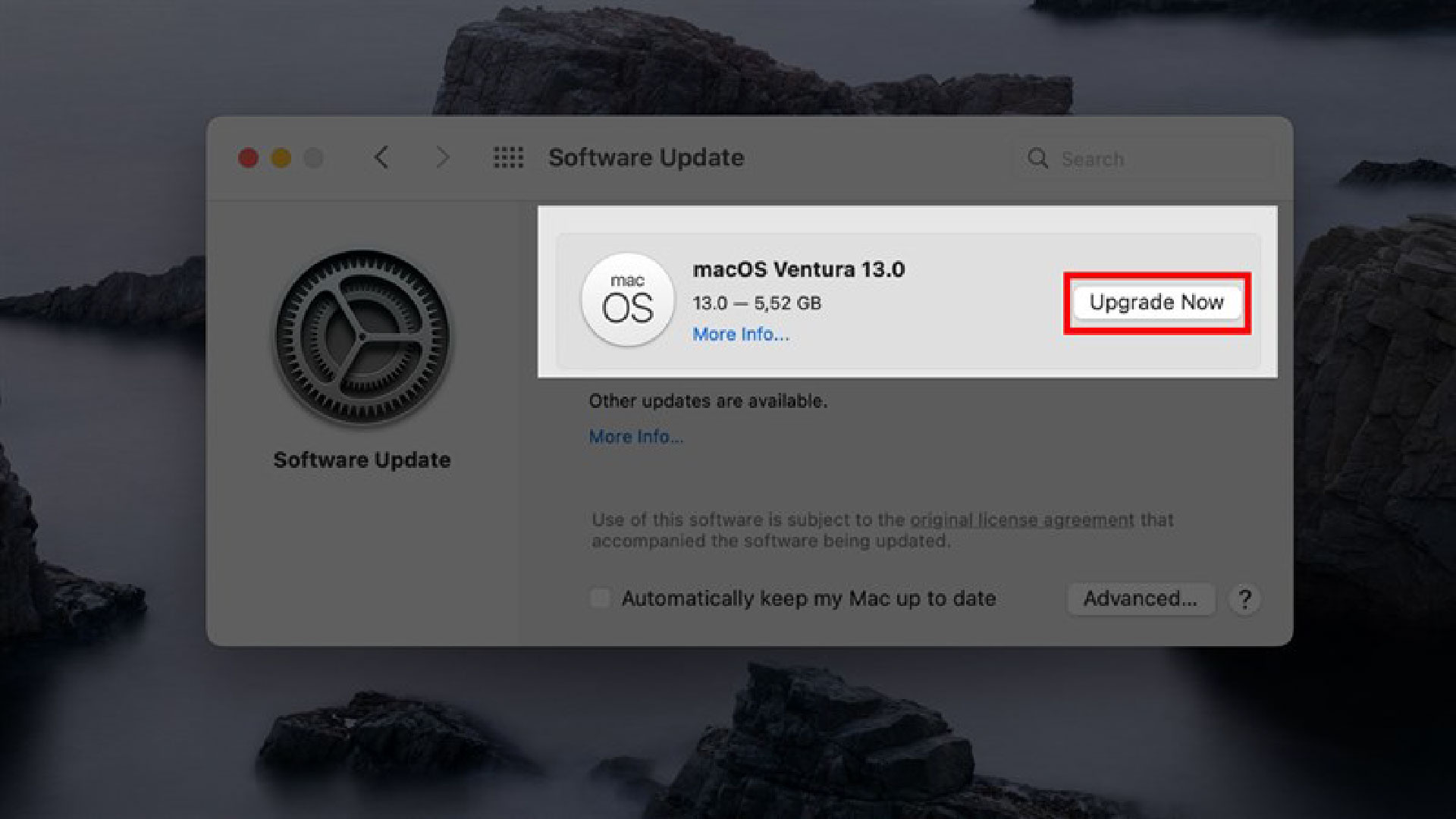 Cách cập nhật MacBook: Hướng dẫn chi tiết từng bước lên phiên bản macOS mới nhất 1 Cach cap nhat MacBook 01
