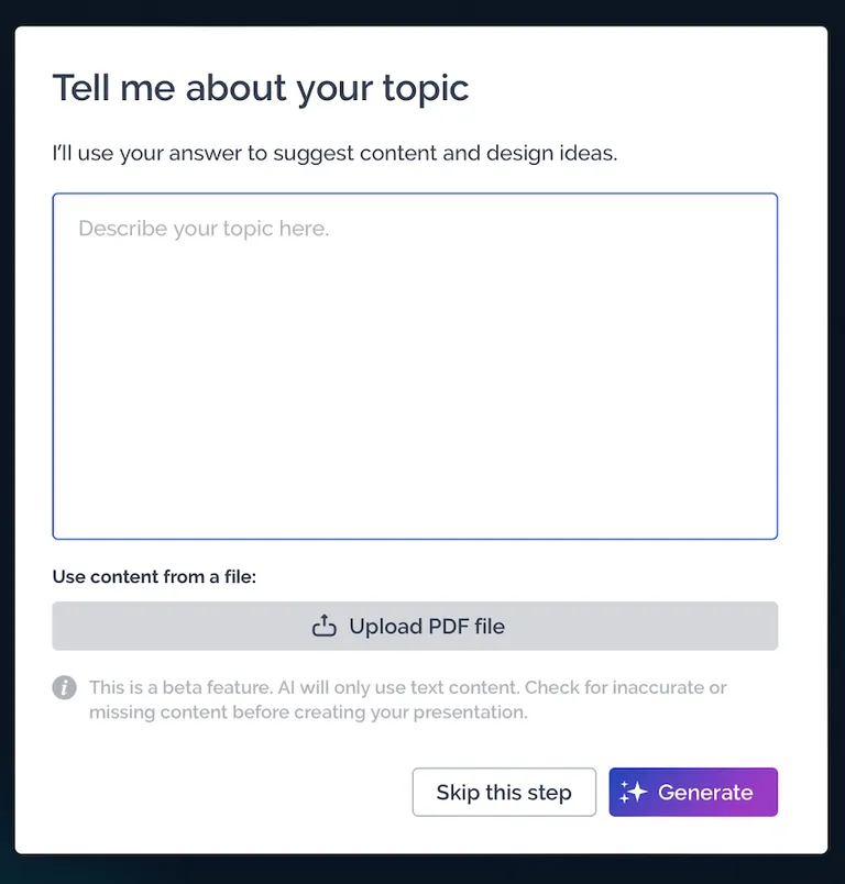 Cách sử dụng AI để tạo bài thuyết trình PowerPoint 7 Cach su dung AI de tao bai thuyet trinh PowerPoint 2