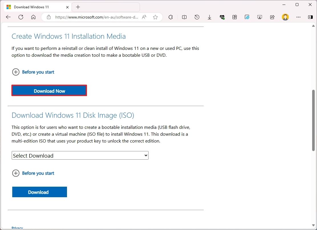 Cach tai Windows 11 vao o dia flash USB 2