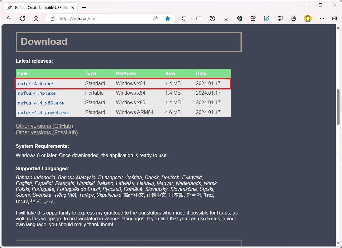Cach tai Windows 11 vao o dia flash USB 6