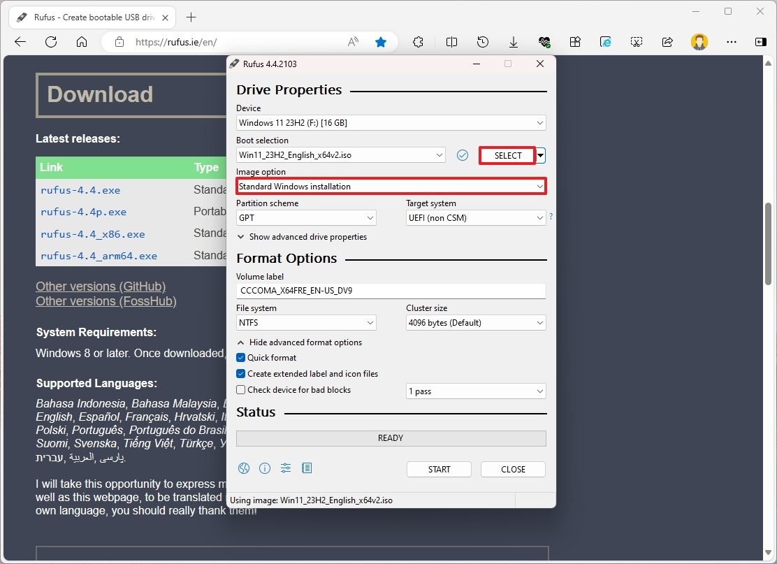Cach tai Windows 11 vao o dia flash USB 7