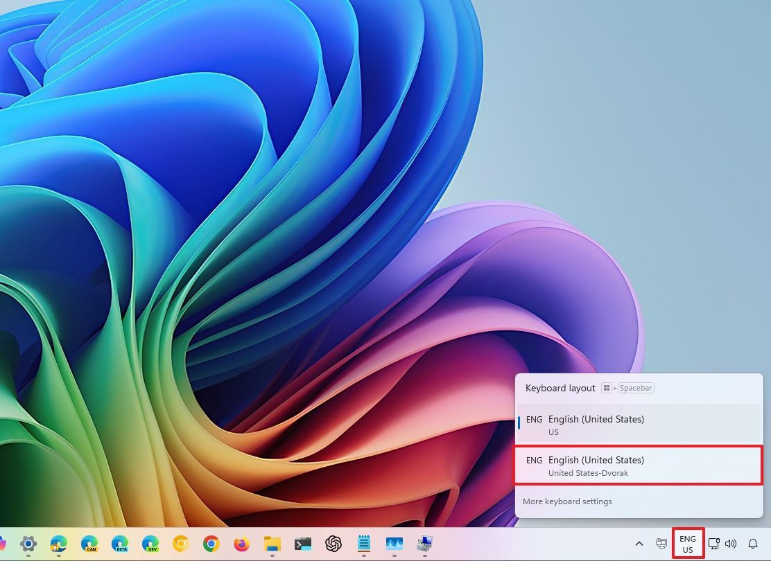 Cách thay đổi bố cục bàn phím trên Windows 11 12 Cach thay doi bo cuc ban phim tren Windows 5