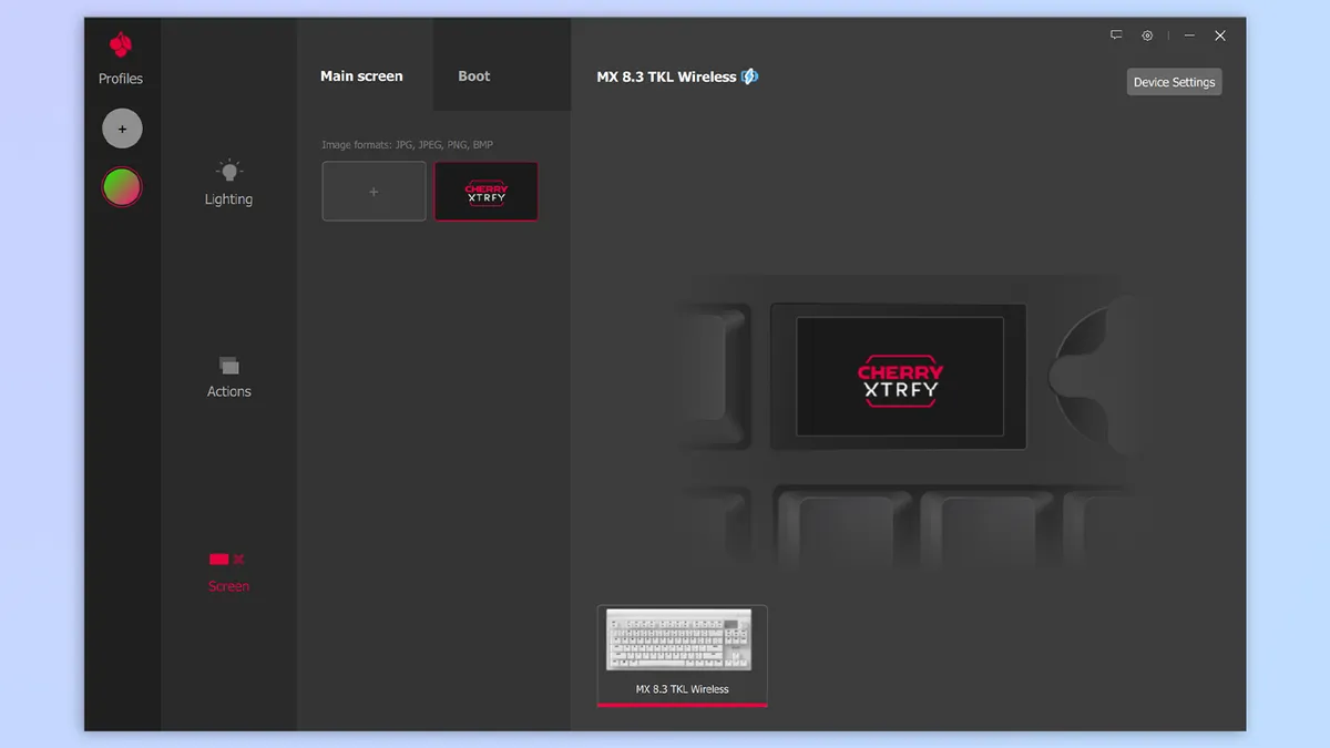 Cherry XTRFY MX 8.3 TKL 10