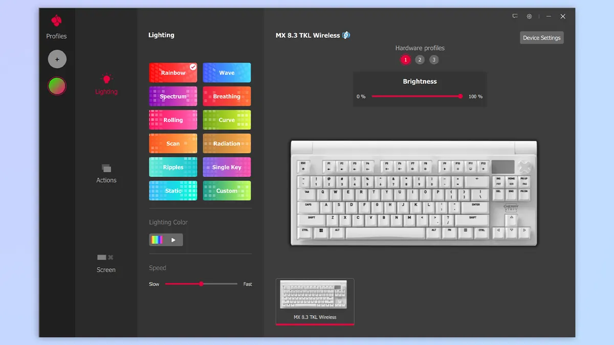 Cherry XTRFY MX 8.3 TKL 11