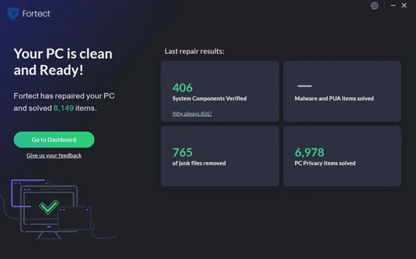 Top 6 phần mềm tối ưu và dọn dẹp PC tốt nhất cho Windows 11/10 13 Fortect 2