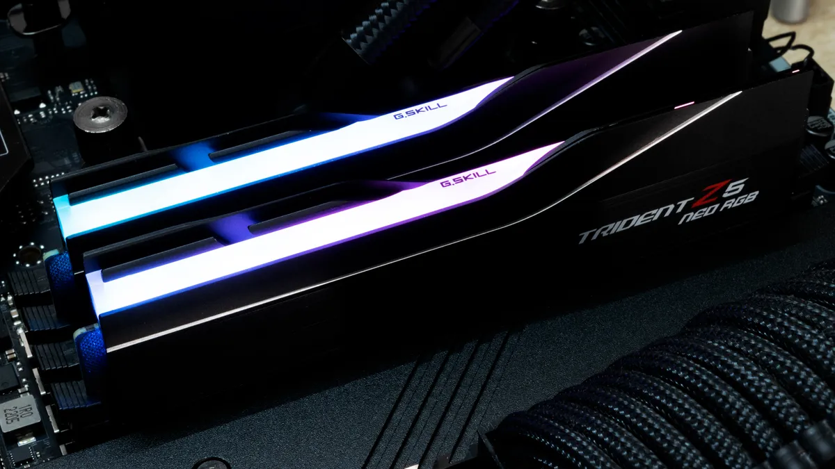 Đánh giá G.Skill Trident Z5 Neo RGB DDR5-6000 C30: Sự kết hợp hoàn hảo cùng Ryzen 7000 43 G.Skill Trident Z5 Neo RGB DDR5 6000 C30 20
