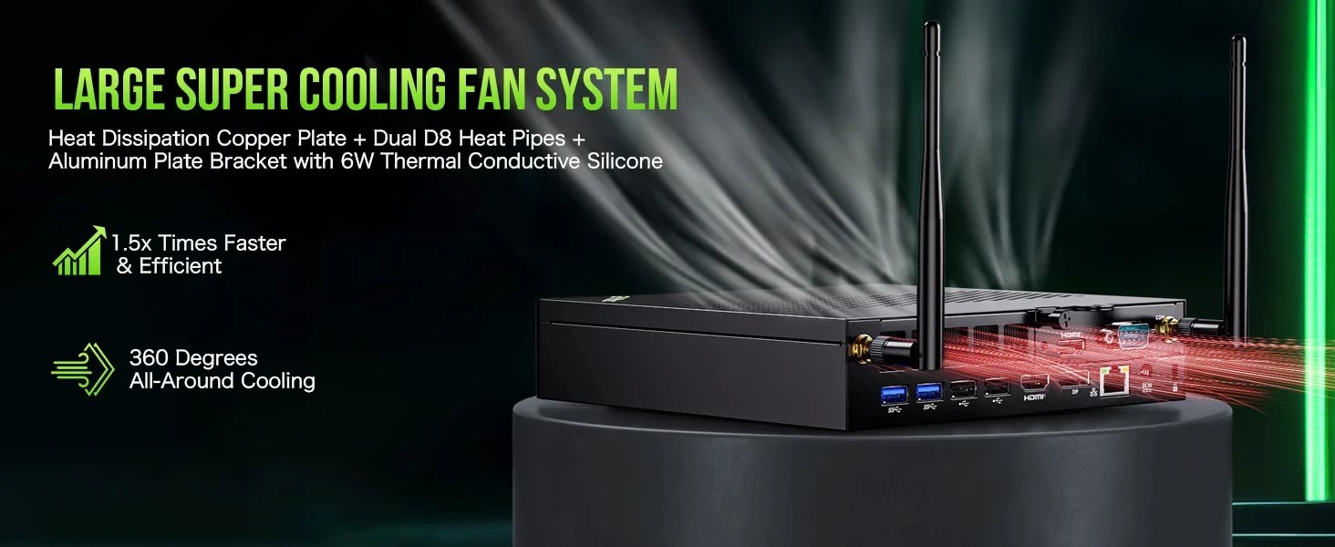 Đánh giá GMKtec NucBox K10: Mini PC Core i9 mạnh mẽ, cân mọi tác vụ văn phòng, sáng tạo với giá phải chăng 29 GMKtec NucBox K10 13