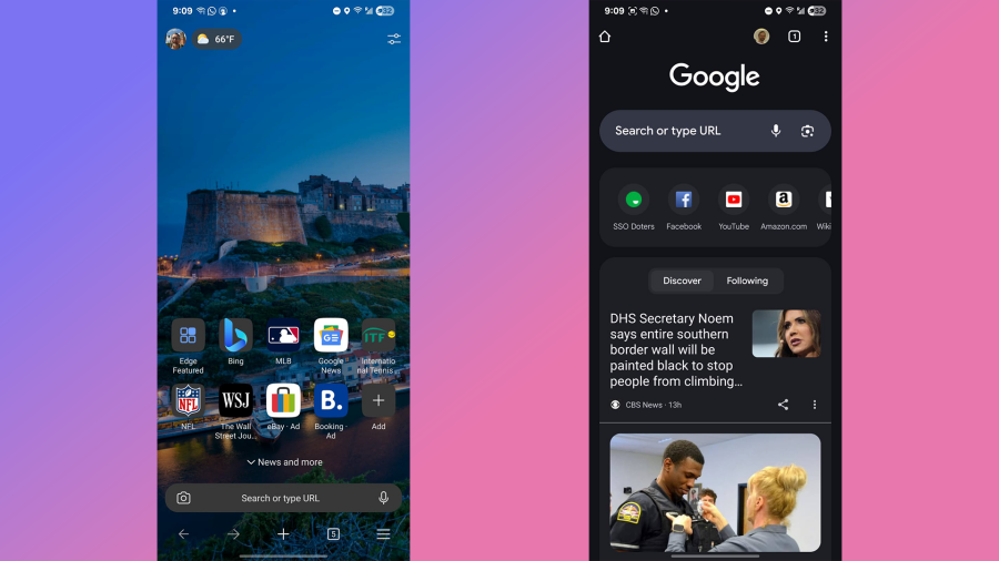 Google Chrome so voi Microsoft Edge 5