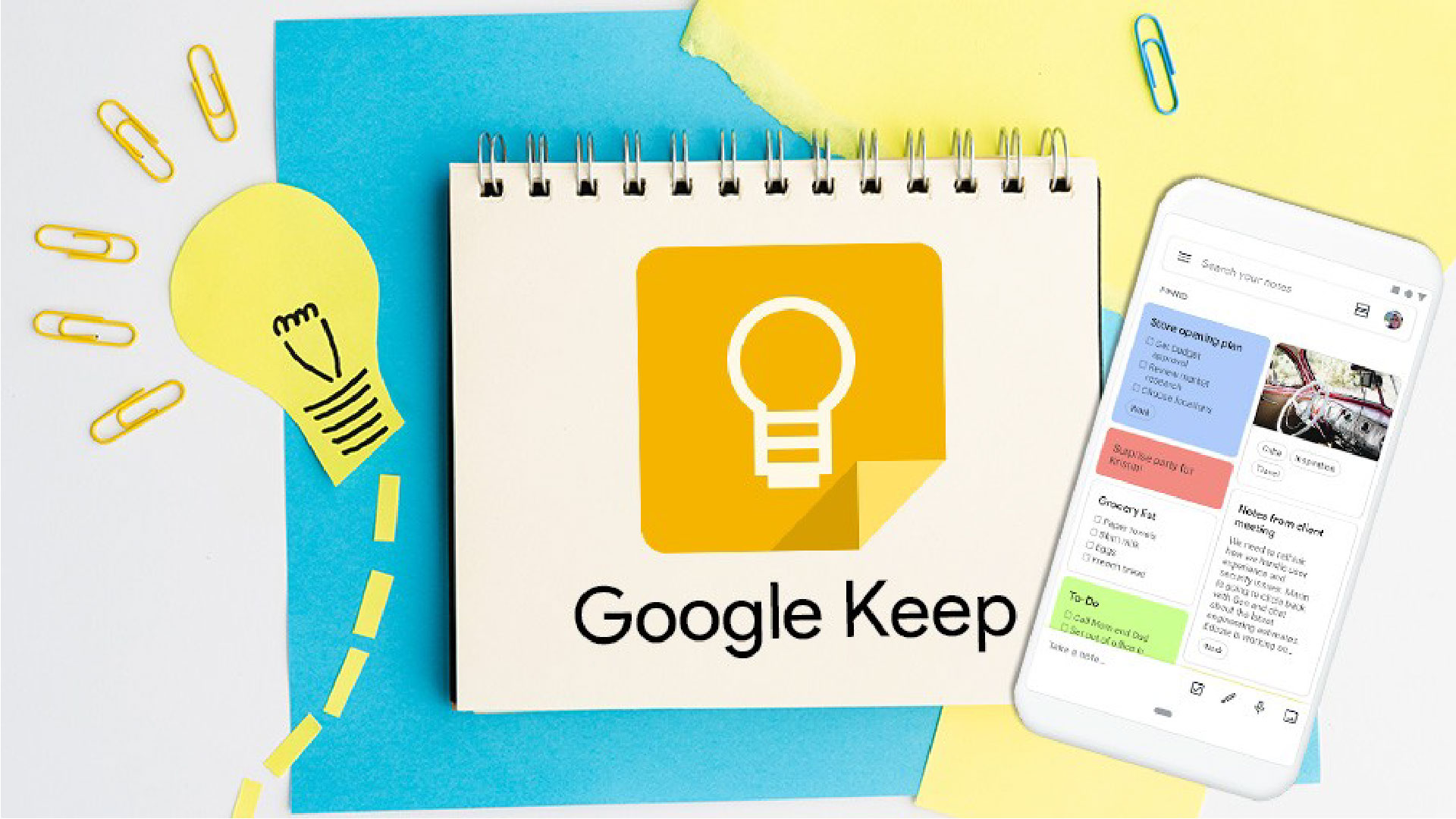 5 mẹo để làm việc hiệu quả hơn trên Google Keep 1 Google Keep 01