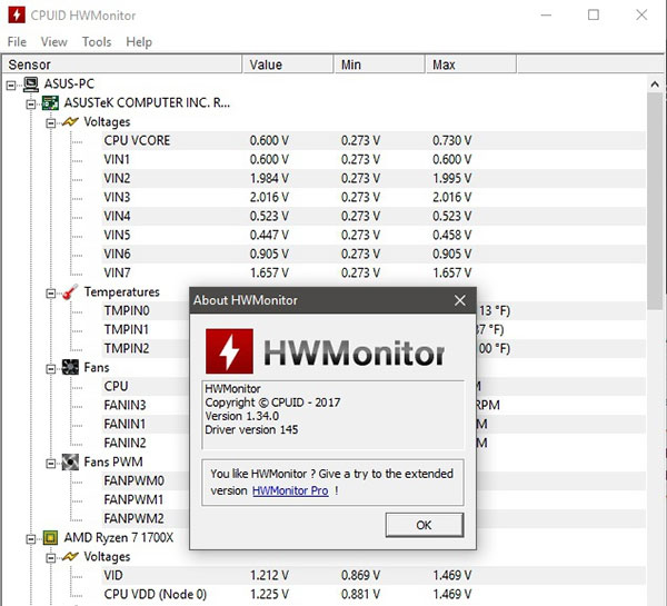 HWMonitor