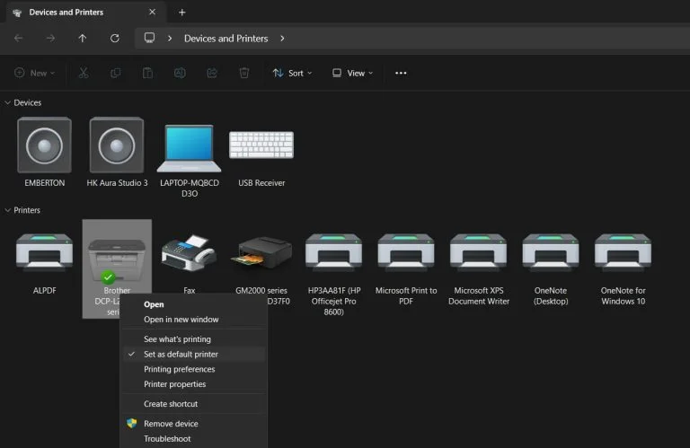 Hướng dẫn cách mở, thiết lập, quản lý thiết bị và cài đặt máy in trong Windows 11 32 Huong dan cach mo thiet lap quan ly thiet bi va cai dat may in trong Windows 11 2