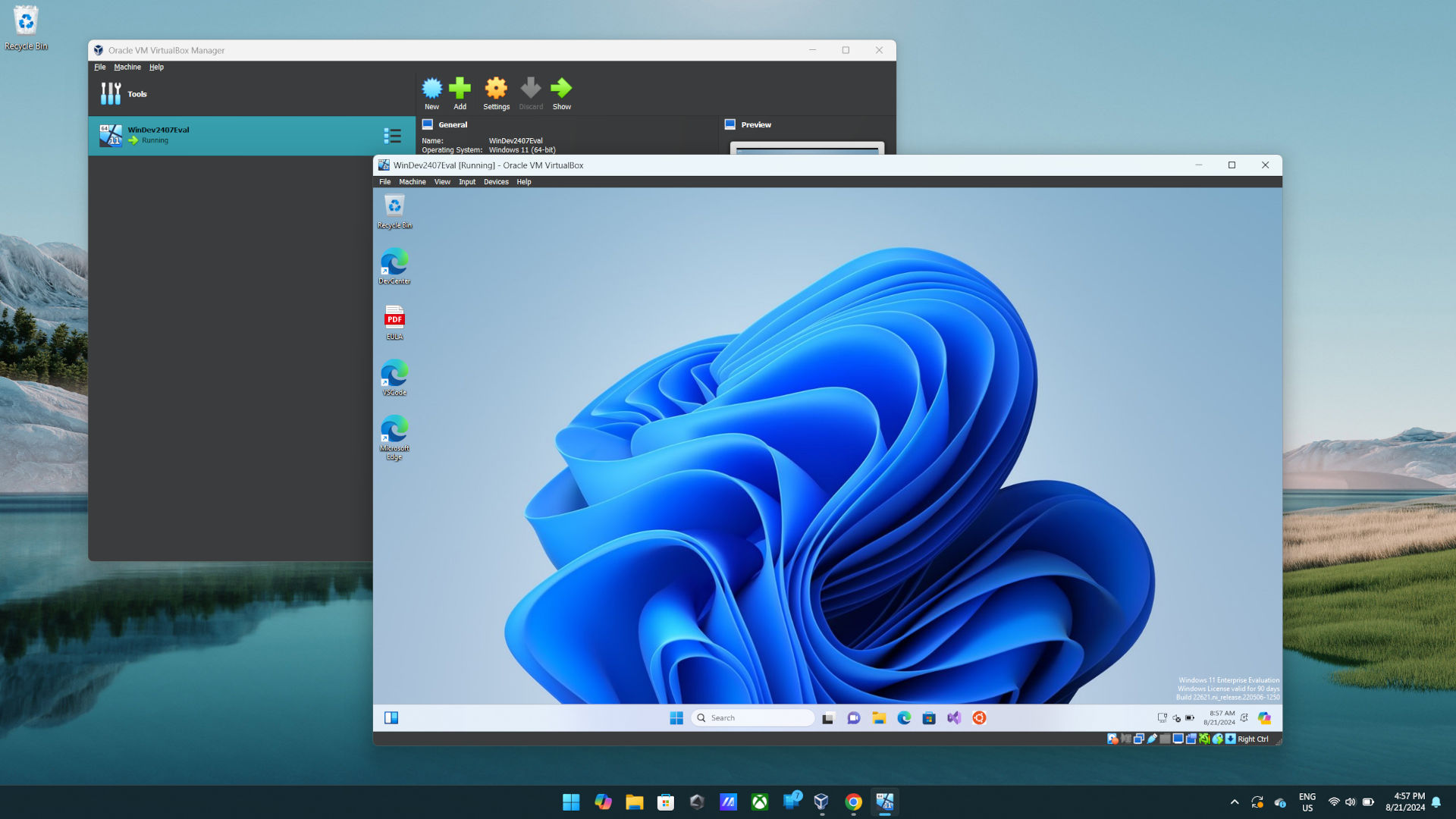 Hướng dẫn cách thiết lập máy ảo mới trong Virtualbox 1 Huong dan cach thiet lap may ao moi trong Virtualbox 6