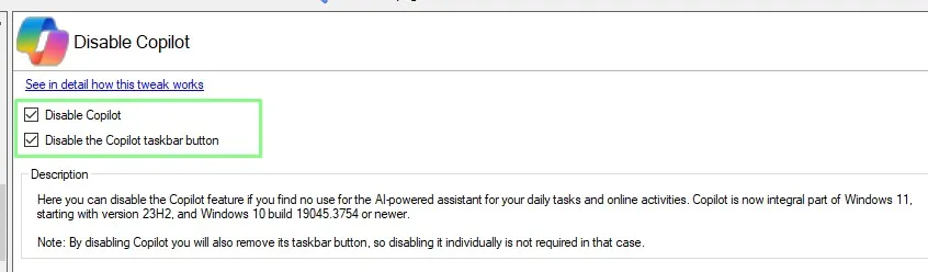 Hướng dẫn cách tùy chỉnh Winaero Tweaker trên Windows 10 và Windows 11: Dễ dàng loại bỏ quảng cáo, theo dõi, AI Copilot và nhiều hơn nữa! 37 Huong dan cach tuy chinh Winaero Tweaker tren Windows 10 va Windows 11 5