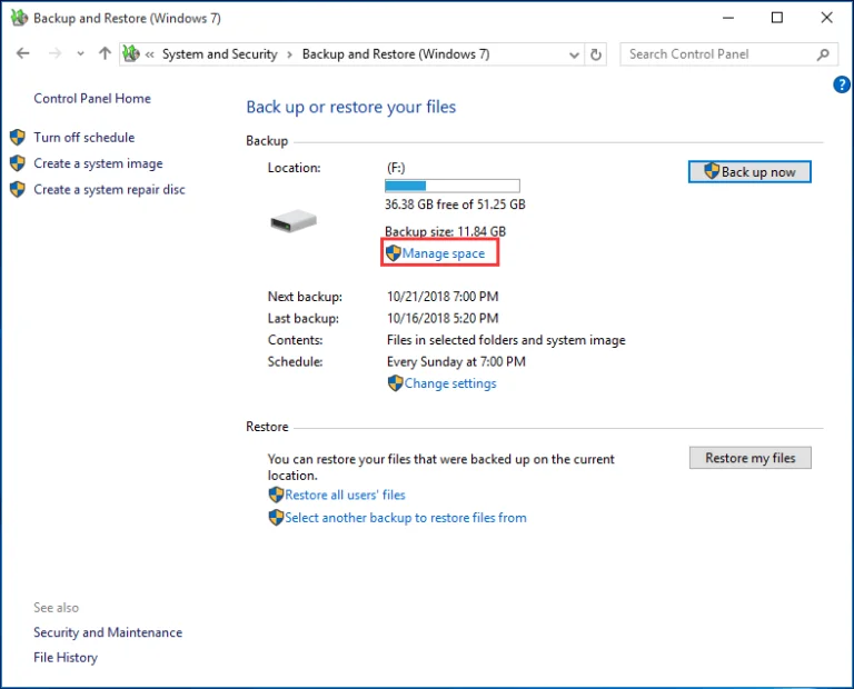 Huong dan toan dien ve sao luu va khoi phuc trong Windows 11 6