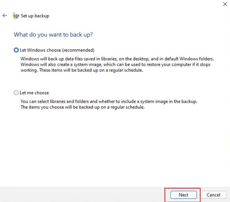 Huong dan toan dien ve sao luu va khoi phuc trong Windows 11 8