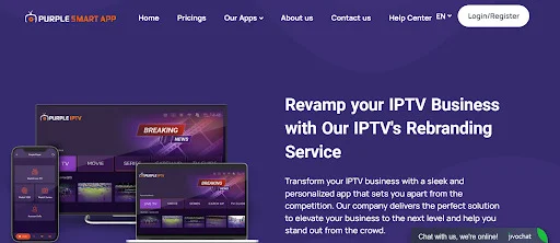 IPTV Smart Purple Player
