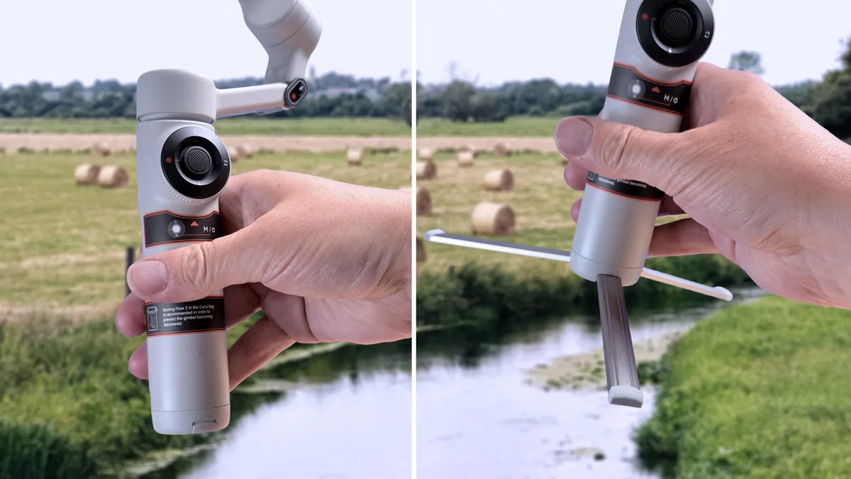 Đánh giá gimbal Insta360 Flow 2: Cỗ máy AI nhỏ gọn cho quay phim di động mượt mà 9 Insta360 Flow 2 3