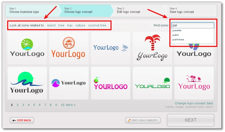 Top 10 công cụ tạo logo miễn phí được hỗ trợ bởi AI tốt nhất năm 2025 15 Logaster
