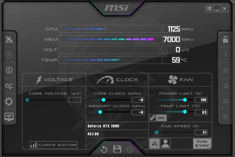 MSI Afterburner