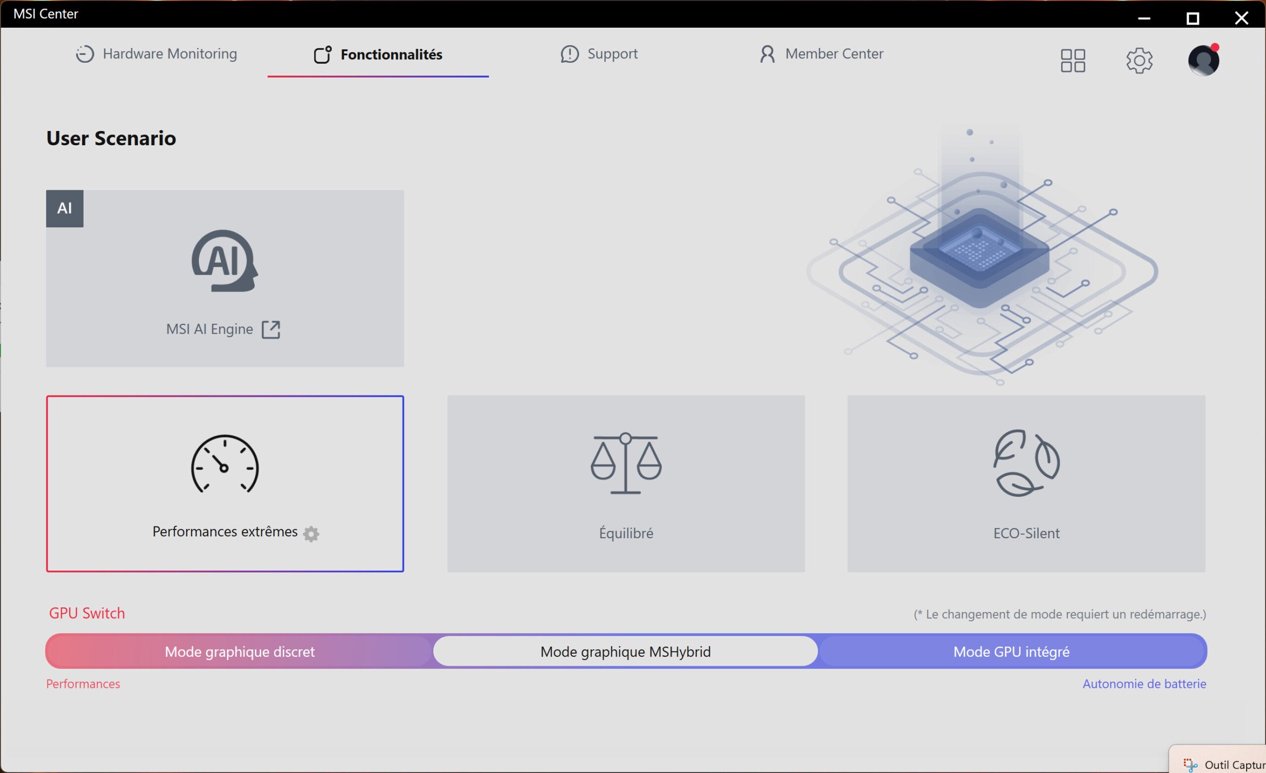 MSI Titan 18 HX AI A2XWJG 609FR 9