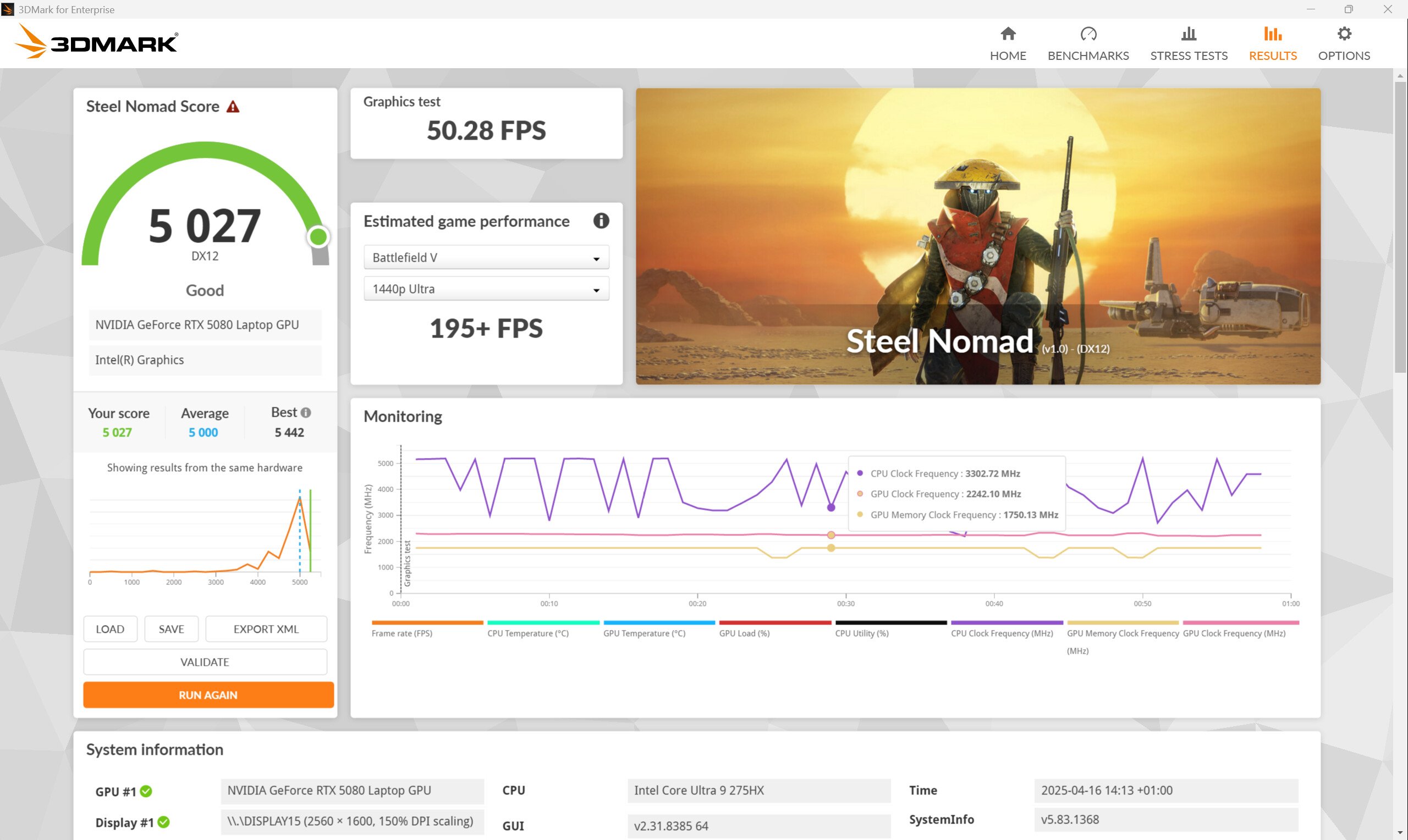 Đánh giá MSI Vector 16 HX AI A2XW: Laptop gaming mạnh mẽ để chơi game, linh hoạt cho công việc và giải trí 36 MSI Vector 16 HX AI A2XW 9