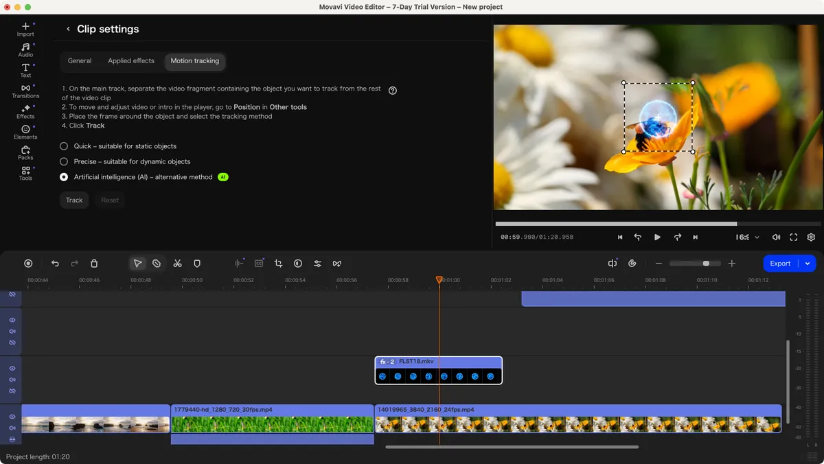 Đánh giá Movavi Video Suite 2025: Biên tập, chuyển đổi, quay màn hình - tất cả nằm trong một ứng dụng 14 Movavi Video Suite 2025 1