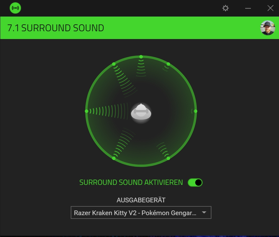 Razer Kraken Kitty V2 Gengar Edition 15