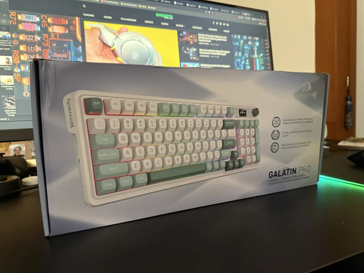 Đánh giá bàn phím Redragon Galatin Pro K719: Sáng tạo giá phải chăng với âm thanh thocky và tùy chỉnh nổi bật 21 Redragon Galatin Pro K719 1