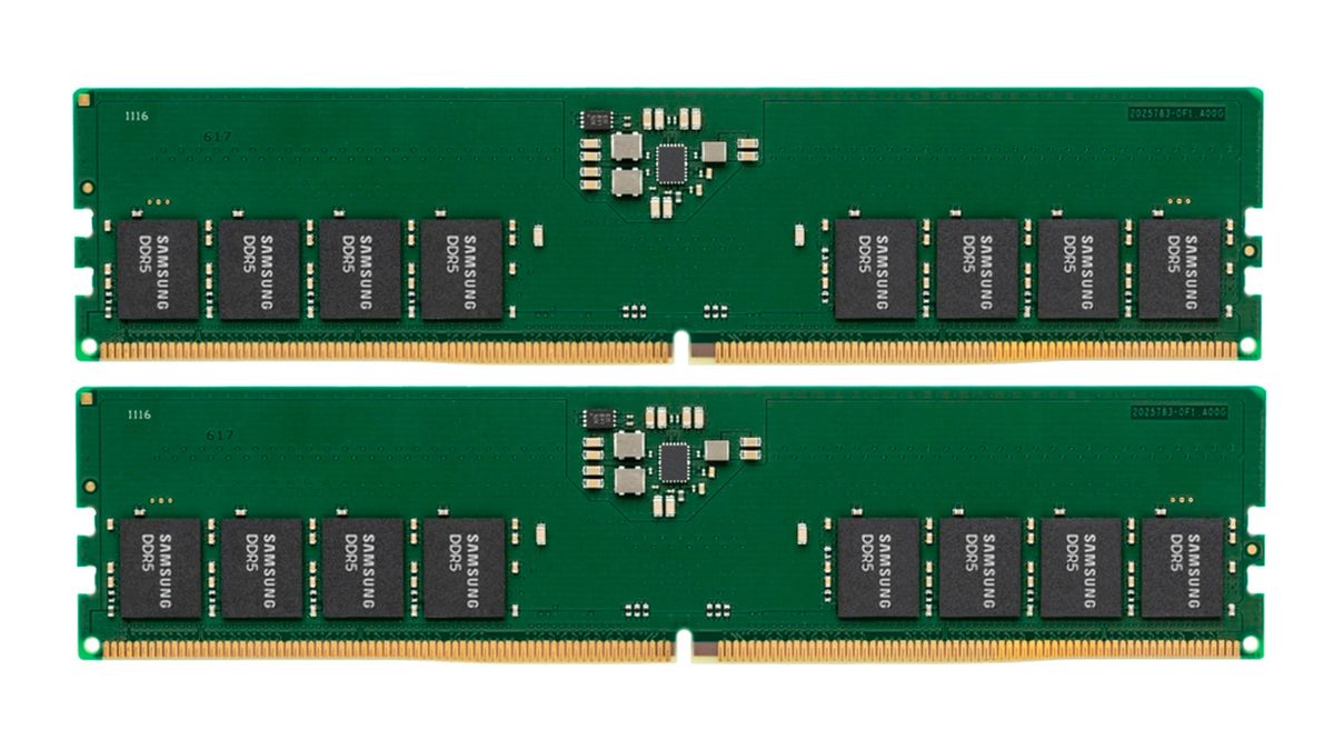 Top những RAM tốt nhất cho chơi game năm 2025: Lựa chọn DDR4 và DDR5 nào là phù hợp? 20 Samsung DDR5 4800 2 x 16GB