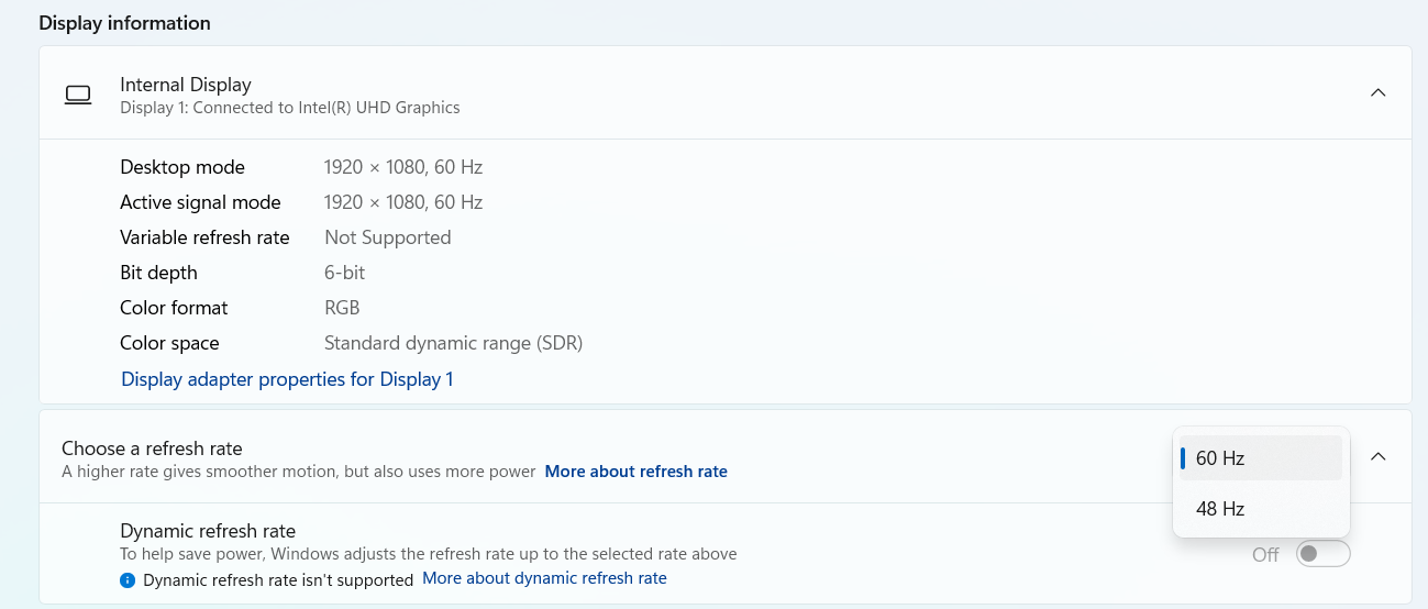 Hướng dẫn chi tiết cách kiểm tra màn hình trên Laptop Windows 11 Screenshot 2025 08 11 144227
