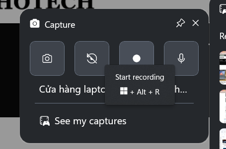 Hướng dẫn quay màn hình Laptop bằng Xbox Game Bar trên Windows 10/11 11 Screenshot 2025 08 25 135830