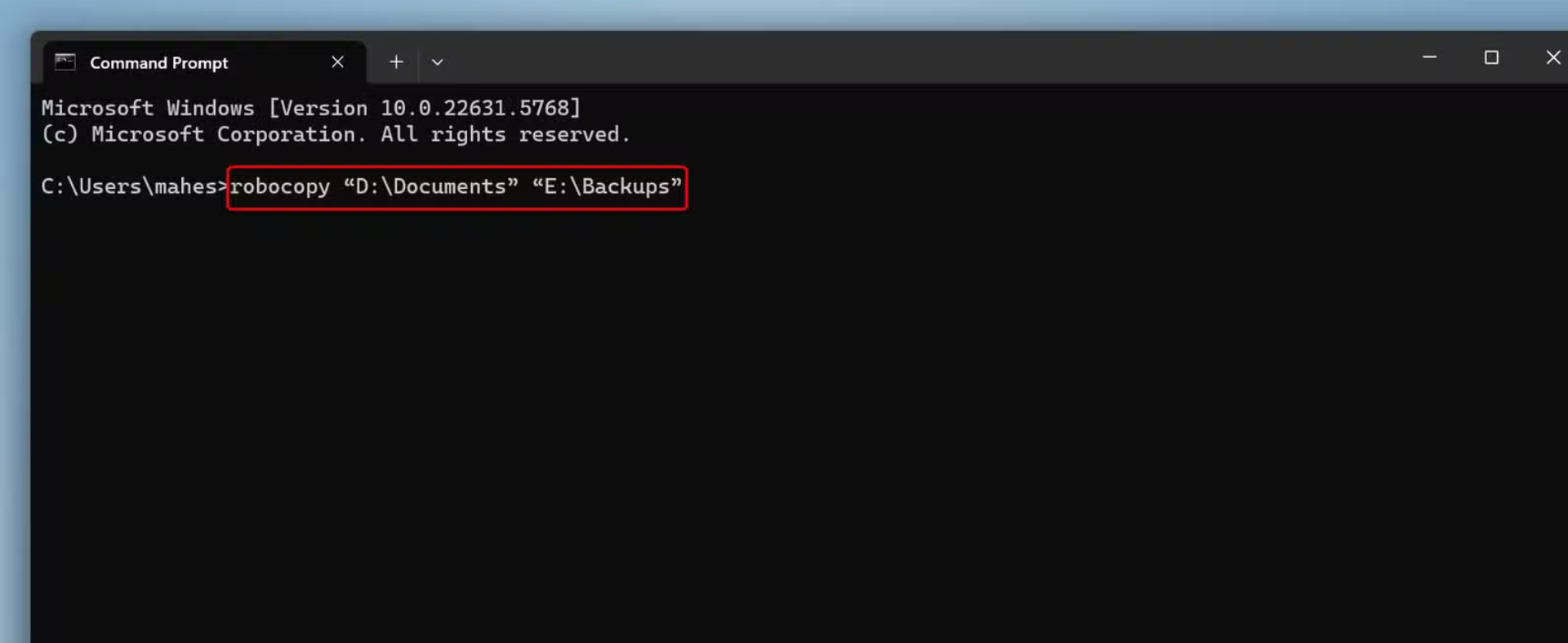 Thay tinh nang sao chep Windows bang Robocopy Cong cu manh me cho tep lon 2 e1756639187882