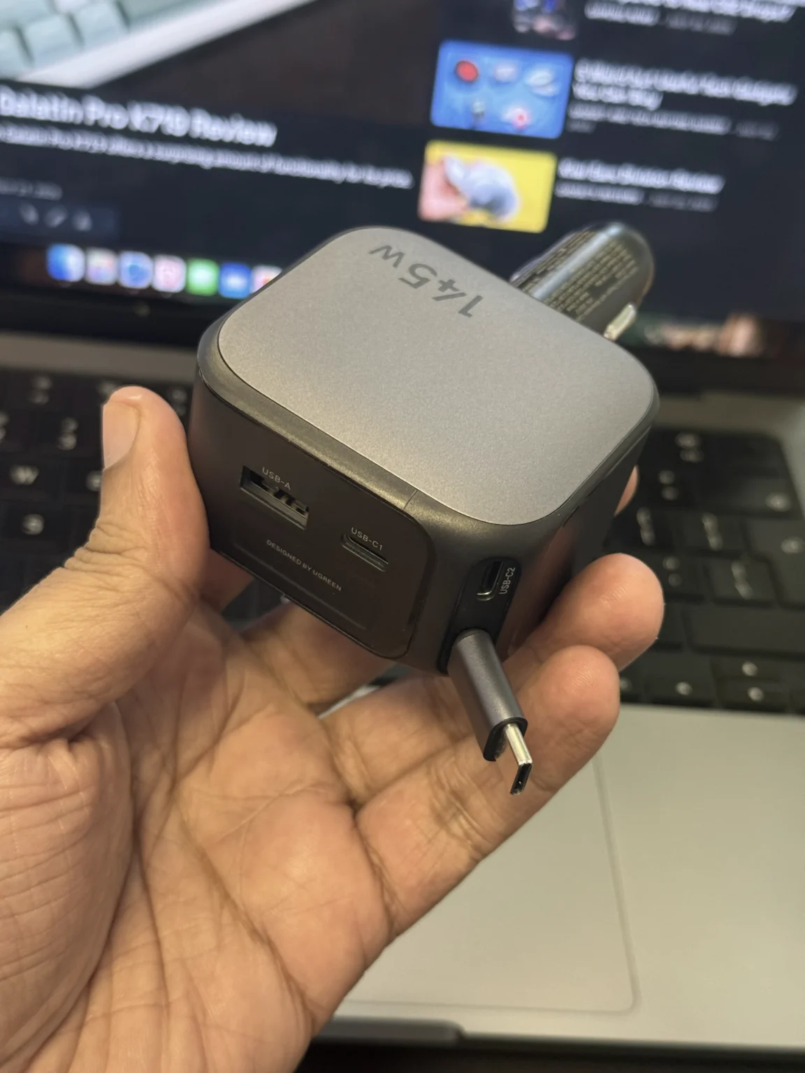 Trải nghiệm thực tế UGREEN Nexode Retractable Series: Khám phá Power Bank, Sạc, Bộ chuyển đổi ô tô và cáp thu gọn sáng tạo 23 UGREEN Nexode Retractable Series 11