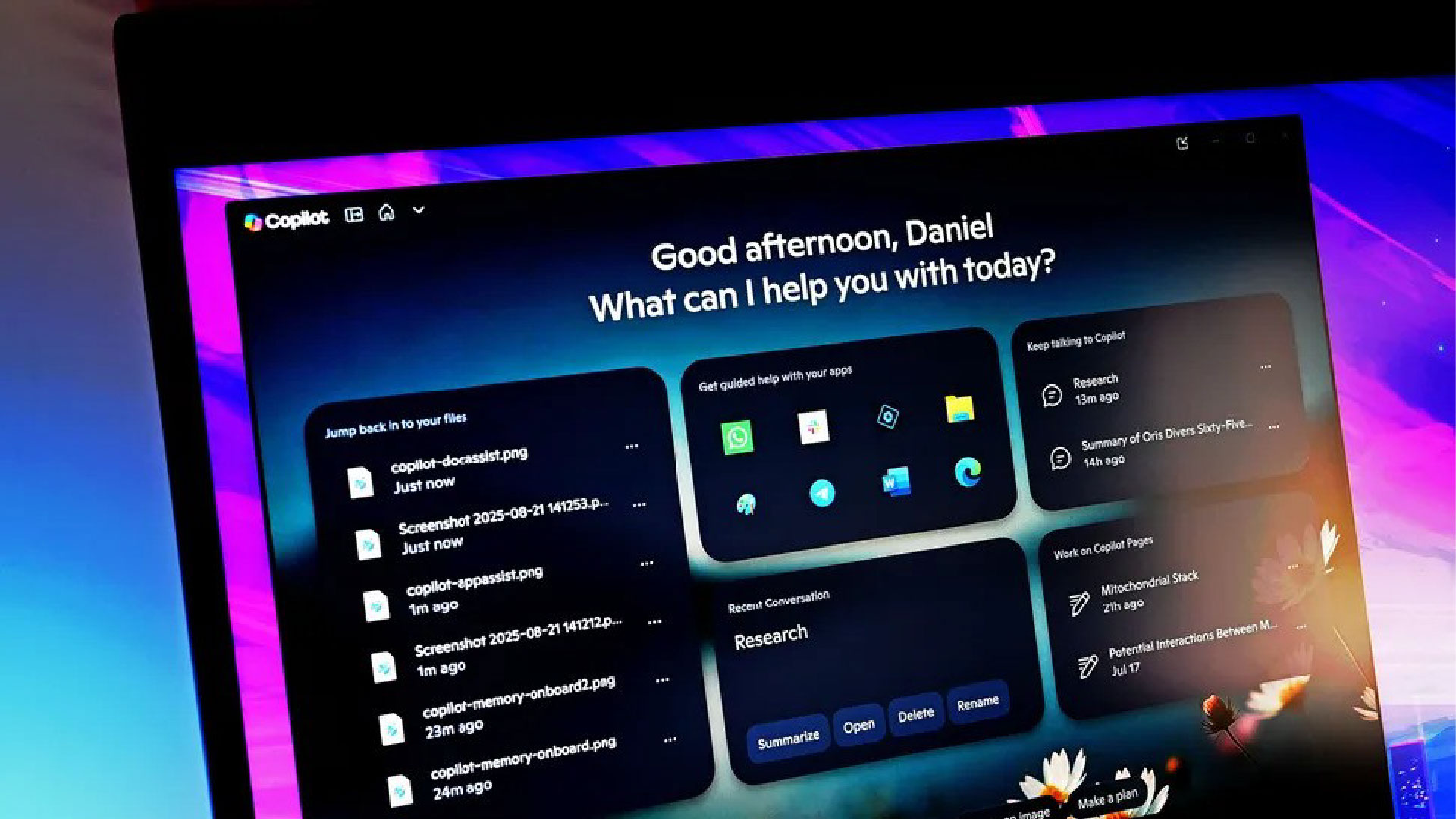 Ứng dụng Copilot của Windows 11 được nâng cấp: Cùng khám phá công cụ hữu ích này 1 Ung dung Copilot cua Windows 11 01